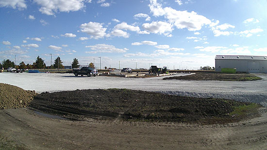 Photo of construction site 1.