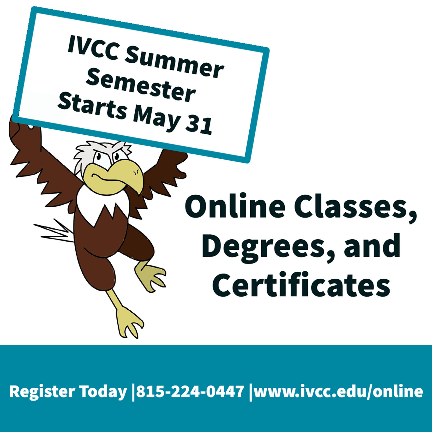 IVCC Summer Online Classes Start May 31